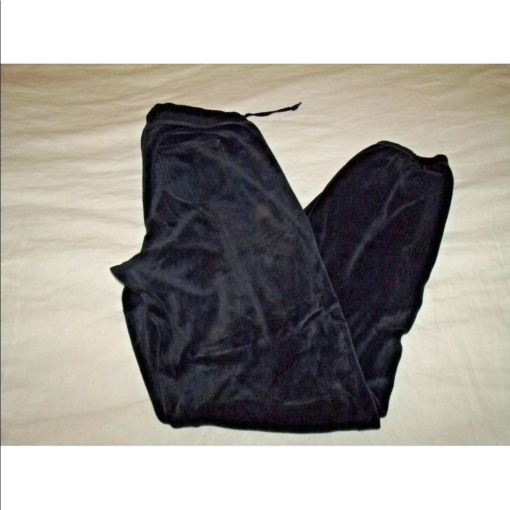 Women’s Calvin Klein velvet joggers pants Sz M